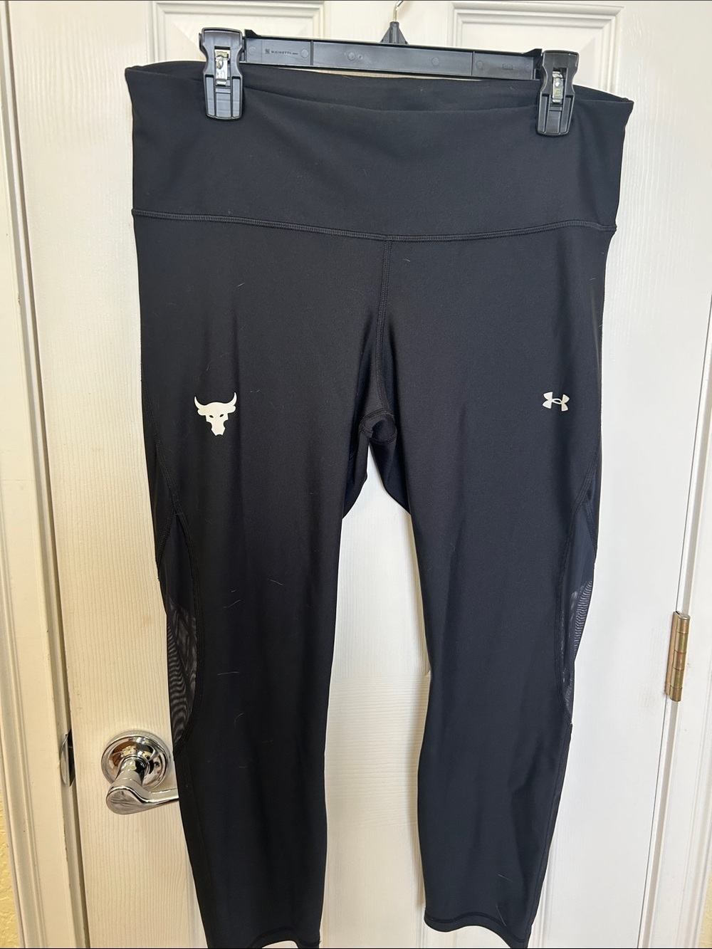 Under Armour Black womens Training Joggers with Logo Accents